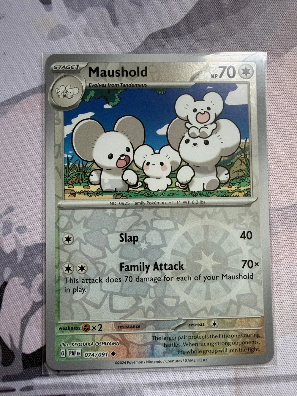 Tandemaus & Maushold Pokémon Evolution Lot 🐭 Reverse Holo | 5 Cards ✨5/$25✨